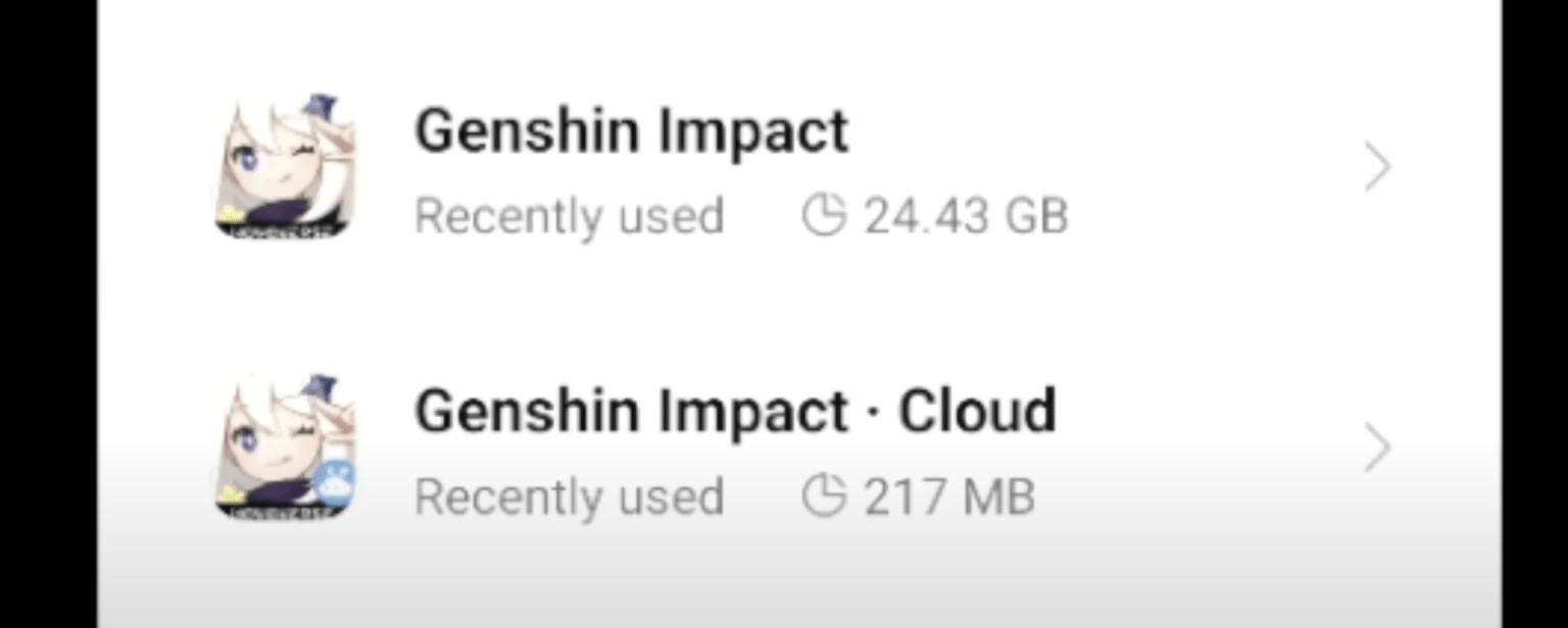 Genshin impact облако